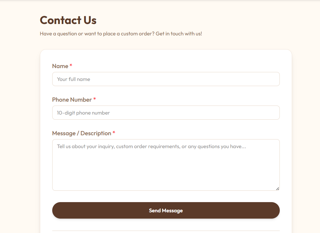 Easy Contact & Support